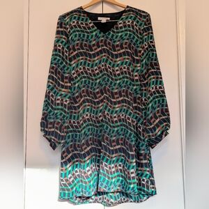Joseph Ribkoff Mosaic Long Sleeve Dress